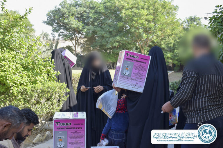 Read more about the article توزيع المدافئ النفطية