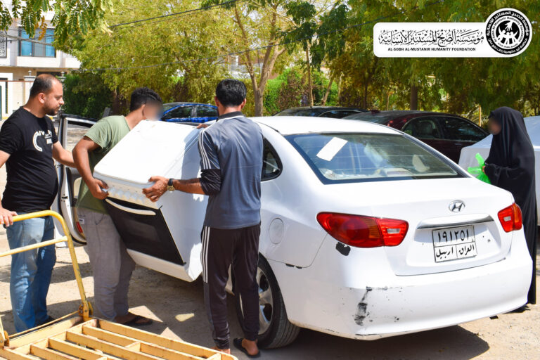 Read more about the article توزيع بعض الاجهزة المنزلية
